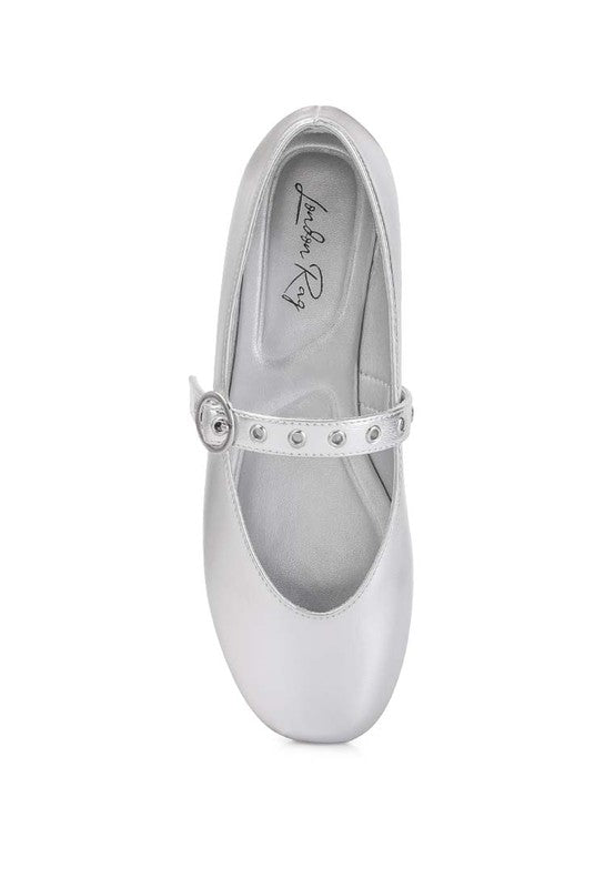 Callum Mary Jane Ballerinas - Bold Rose Boutique