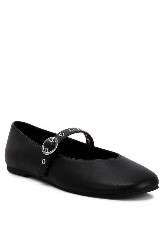 Callum Mary Jane Ballerinas - Bold Rose Boutique