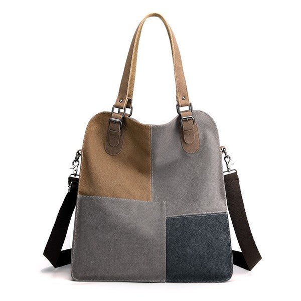 Colorblock Messenger Bag - Bold Rose Boutique