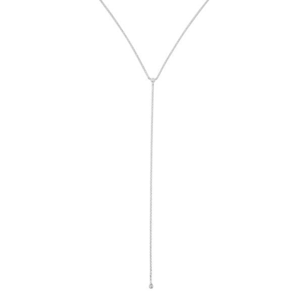 Crystal Lariat Necklace - Bold Rose Boutique