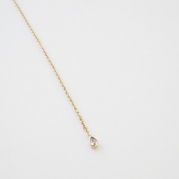 Crystal Lariat Necklace - Bold Rose Boutique