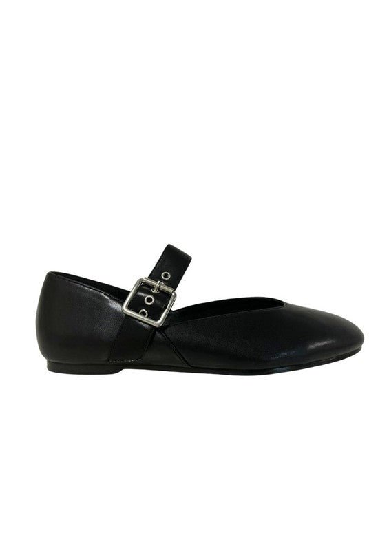 LEVI METALLIC BALLETINA FLAT - Bold Rose Boutique