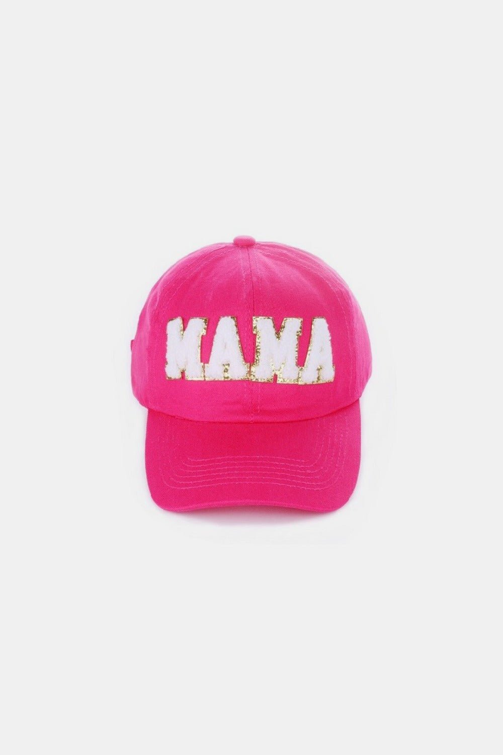 MAMA Chenille Patch Baseball Cap - Bold Rose Boutique