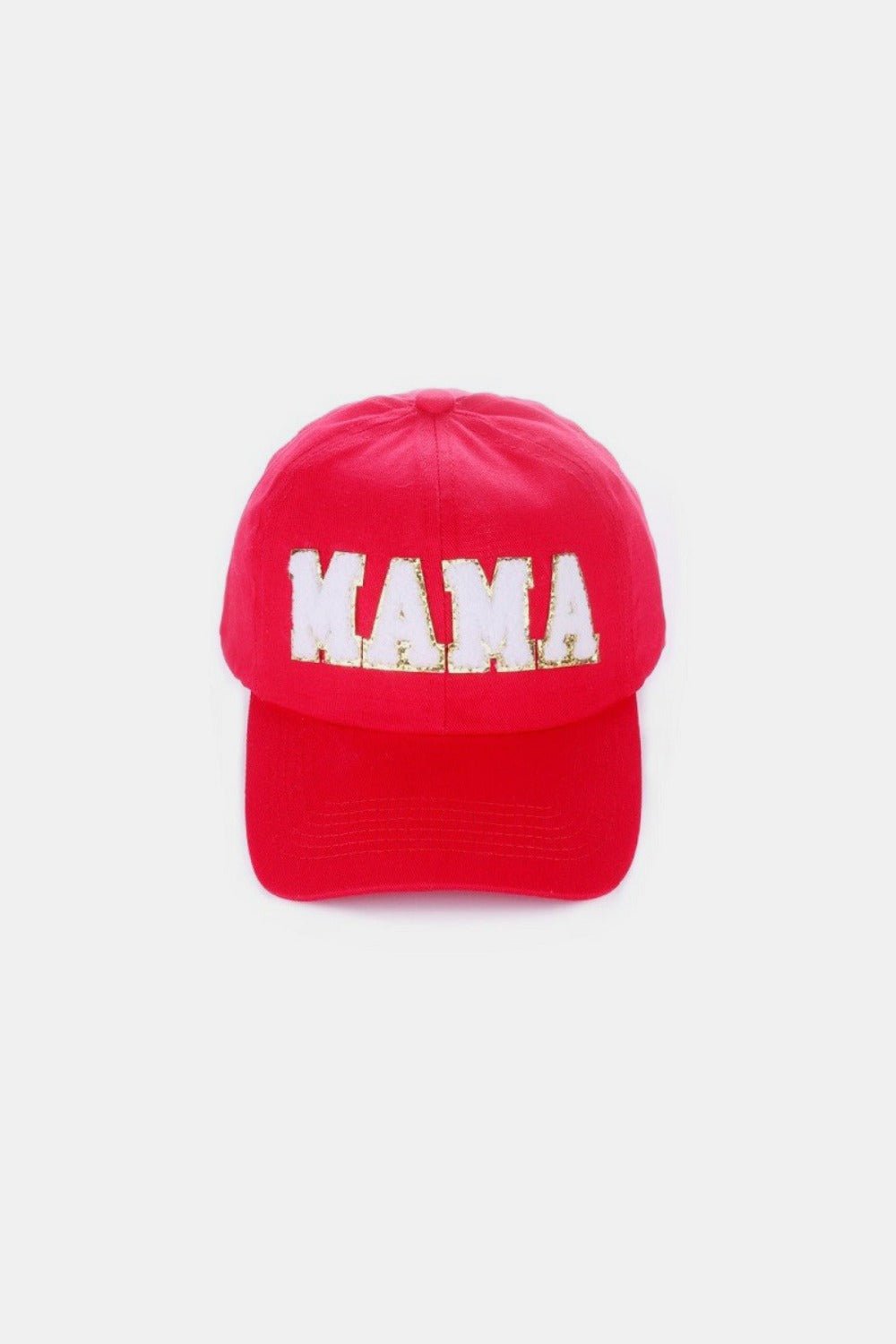 MAMA Chenille Patch Baseball Cap - Bold Rose Boutique