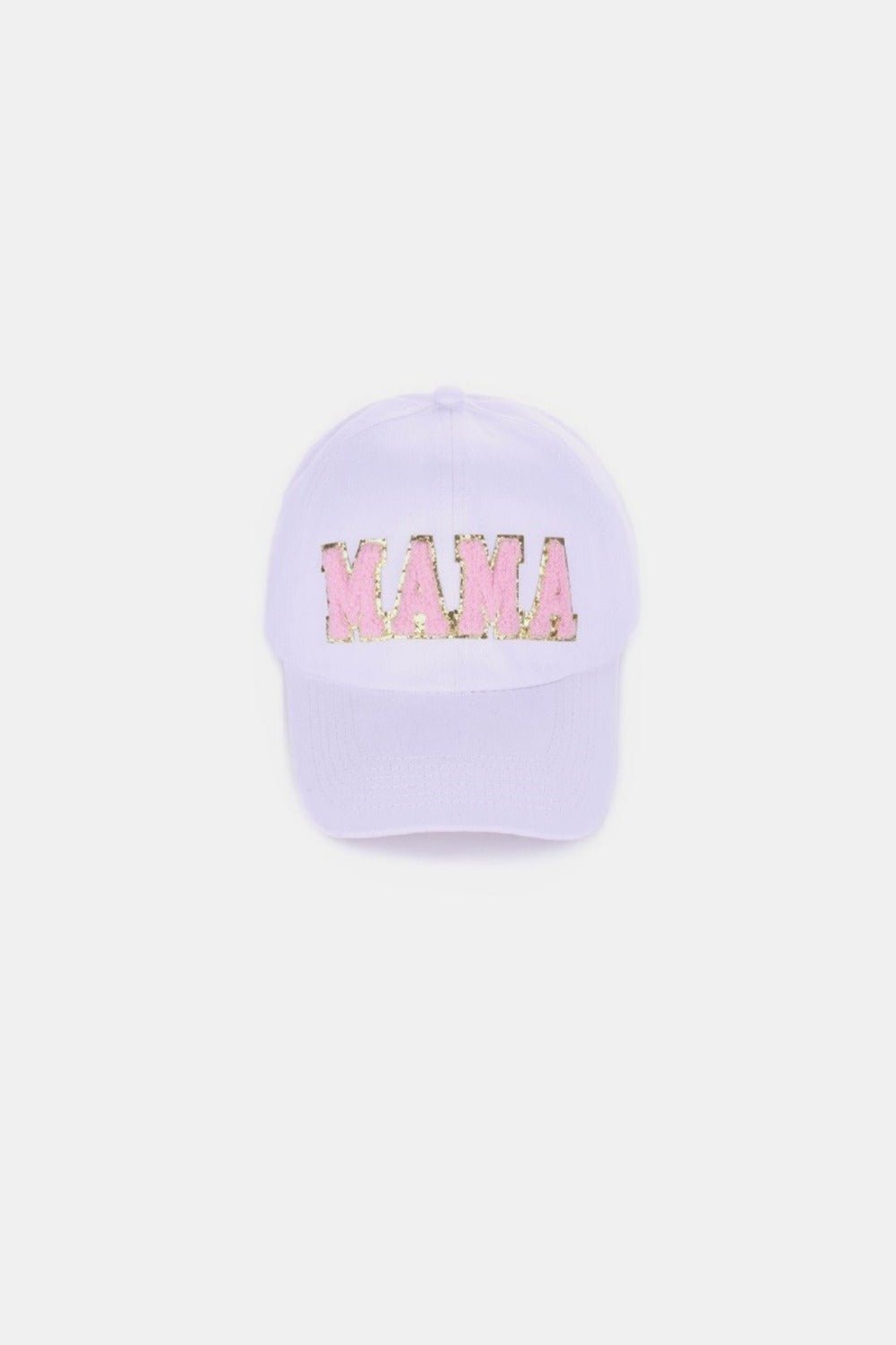 MAMA Chenille Patch Baseball Cap - Bold Rose Boutique