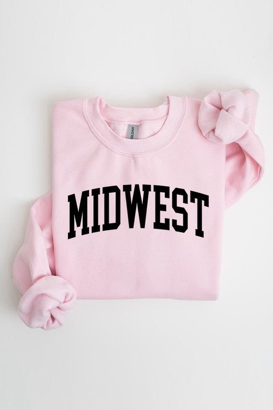 Midwest Fleece Sweatshirt - Bold Rose Boutique