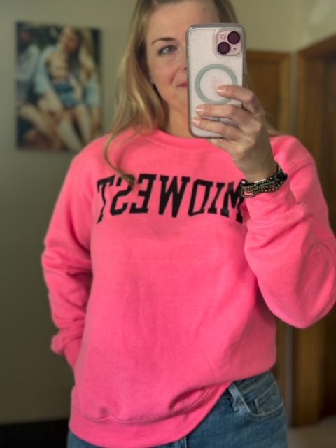 Midwest Fleece Sweatshirt - Bold Rose Boutique