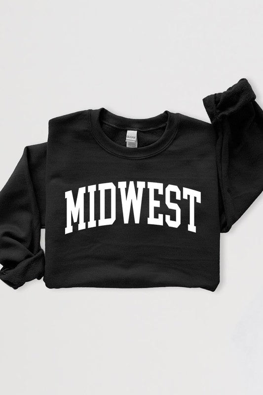 Midwest Fleece Sweatshirt - Bold Rose Boutique