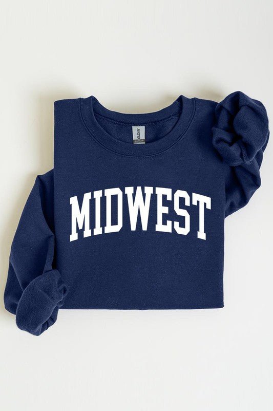 Midwest Fleece Sweatshirt - Bold Rose Boutique