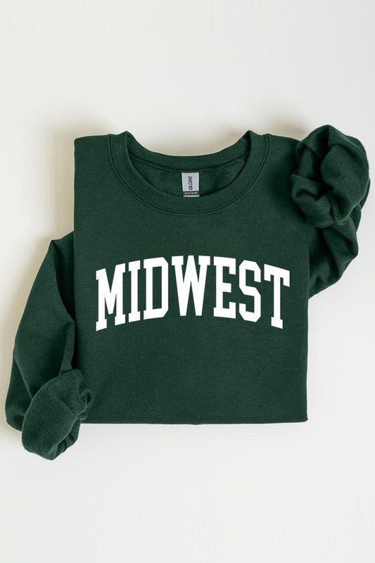 Midwest Fleece Sweatshirt - Bold Rose Boutique