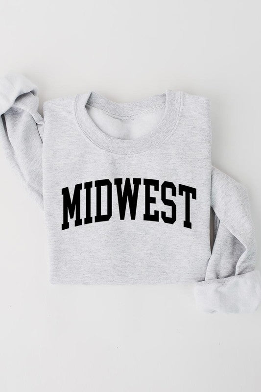 Midwest Fleece Sweatshirt - Bold Rose Boutique