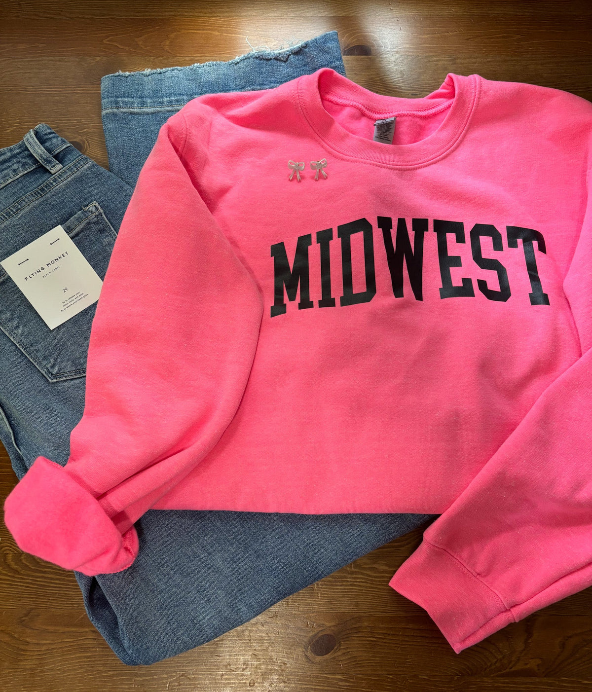 Midwest Fleece Sweatshirt - Bold Rose Boutique