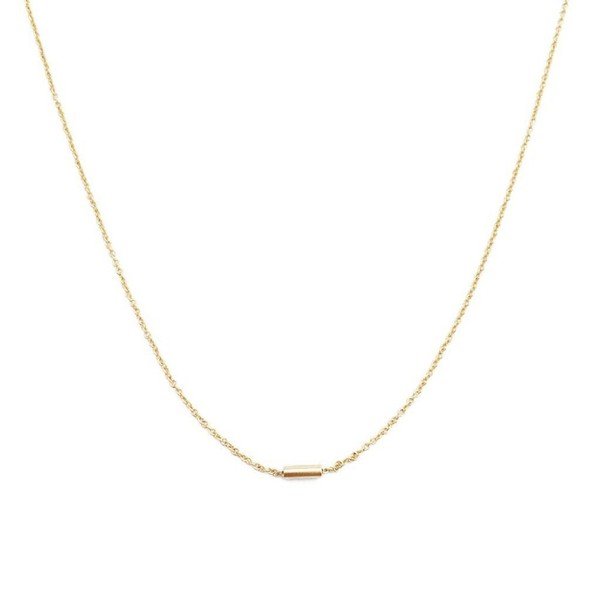 Mini Pipe Bar Necklace - Bold Rose Boutique