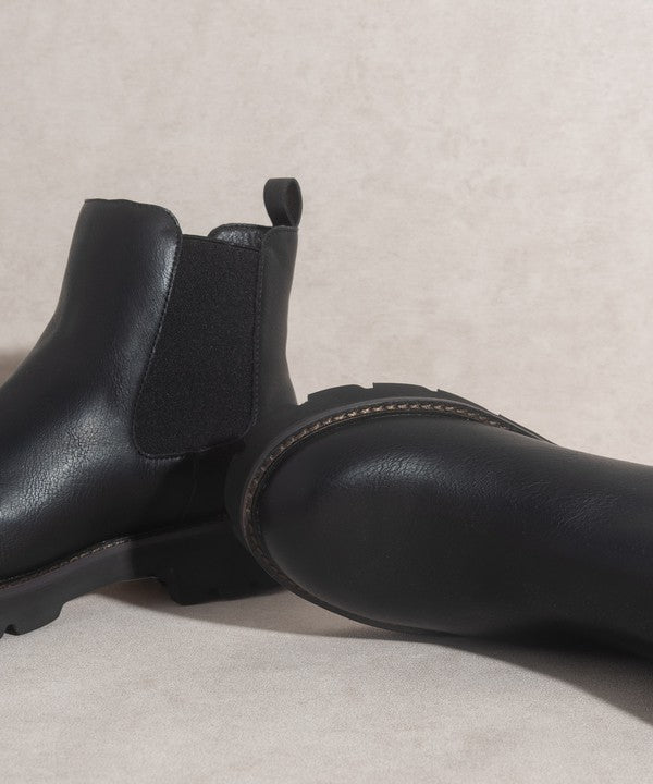 Oasis Society Gianna - Chunky Sole Chelsea Boot - Bold Rose Boutique