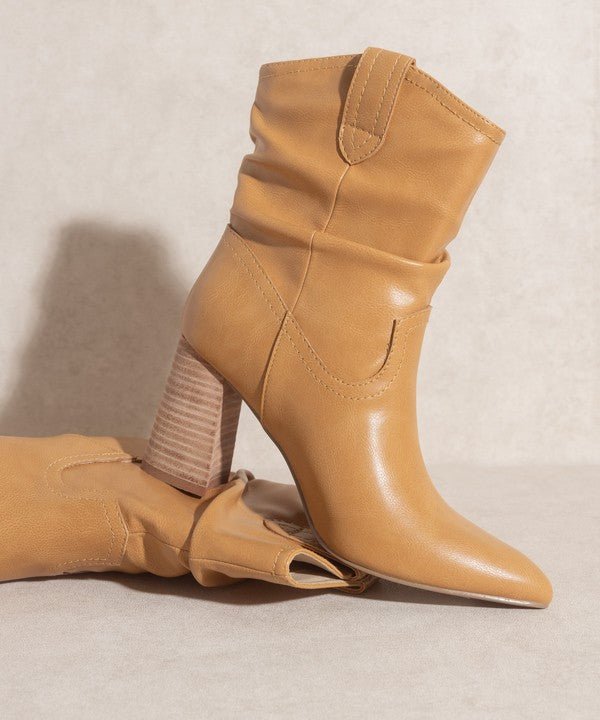 Oasis Society Mavis - Western Style Bootie - Bold Rose Boutique