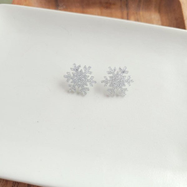 Snowflake Studs - Bold Rose Boutique