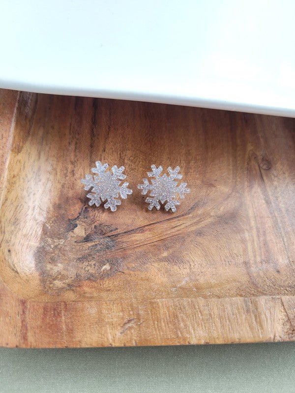 Snowflake Studs - Bold Rose Boutique