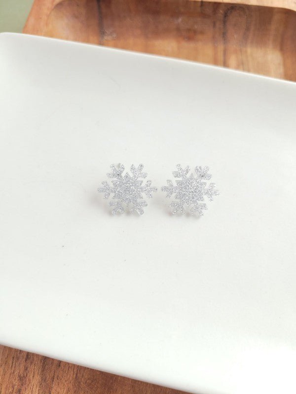 Snowflake Studs - Bold Rose Boutique