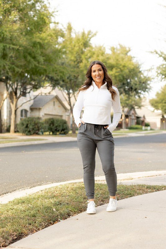 The Cindy Charcoal Lounger Leggings / Jogger - Bold Rose Boutique